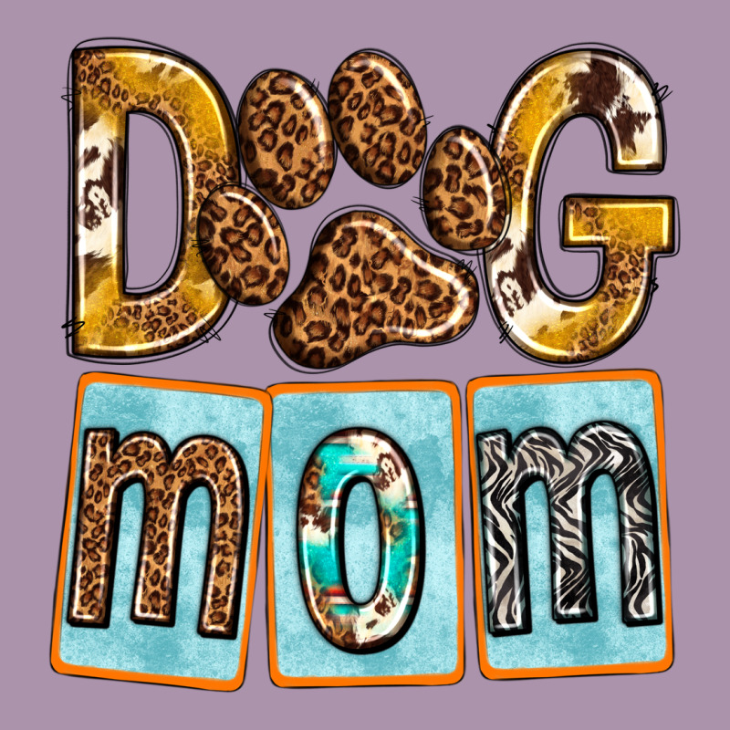 Dog Mom With Paw Heavyweight Hoodie by texasbilliewilder | Teevron
