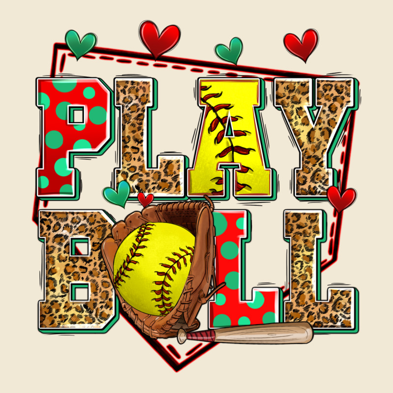 Play Ball Softball Ladies Tee by Zillion Design Studio | Teevron