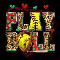 Play Ball Softball Ladies Tee | Teevron