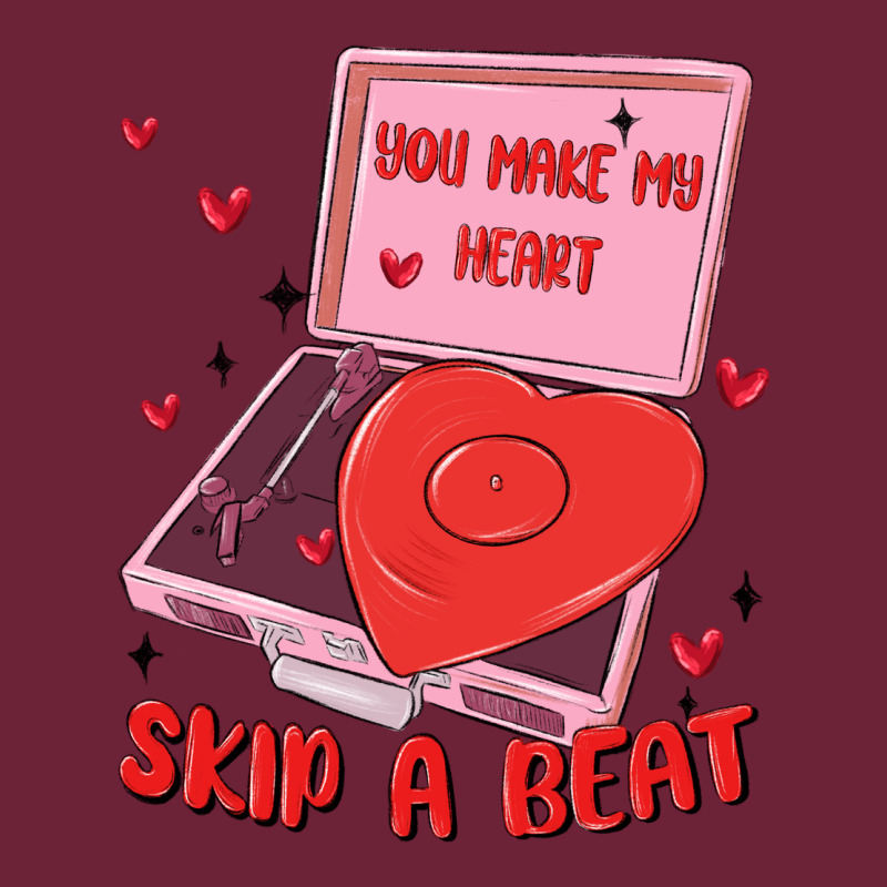 Heart Record Player Long Sleeve Tee by MaliasSmallBusiness | Teevron