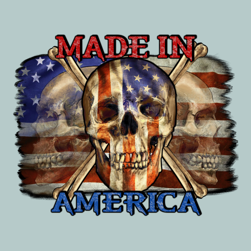 Made In America 4th Of July Heavy Core Tee by CowGirlArtShop | Teevron