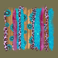 Gemstone And Pink Leopard Brushstrok Vintage Hoodie | Teevron