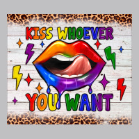 Kiss Whoever You Want Tumbler Long Sleeve Tee | Teevron