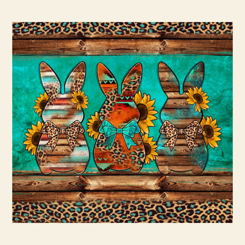 Western Easter Bunnies Vintage Tee by Jasminsmagicworld | Teevron