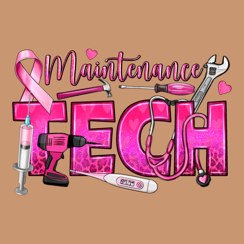 Breast Cancer Maintenance Tech Heavyweight Hoodie by texasbilliewilder | Teevron