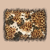Distressed Leopard Cowhide Background Urban Heavy Tee | Teevron