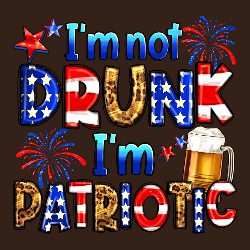 I'm Not Drunk I'm Patriotic Heavy Core Tee by Neo Western | Teevron