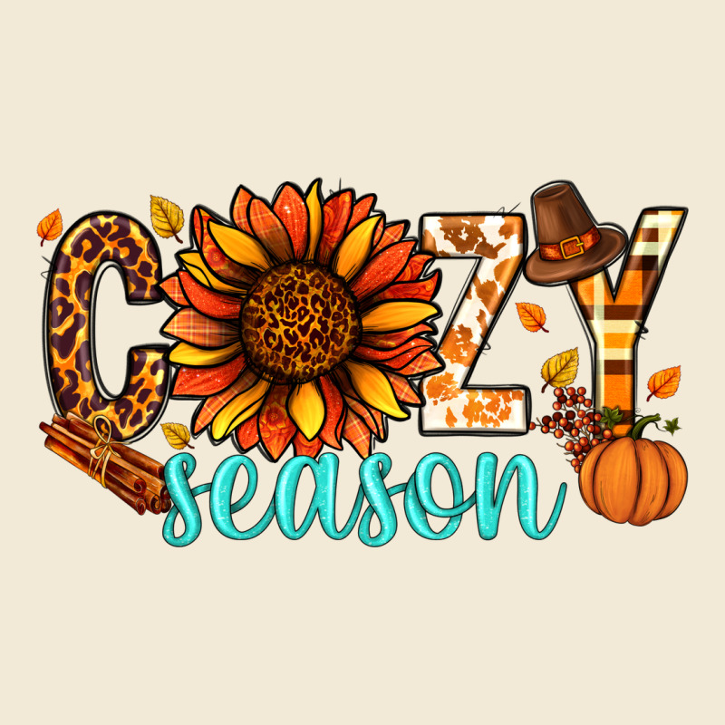Cozy Season Thanksgiving Premium Hoodie by NancyCooperArtShop | Teevron