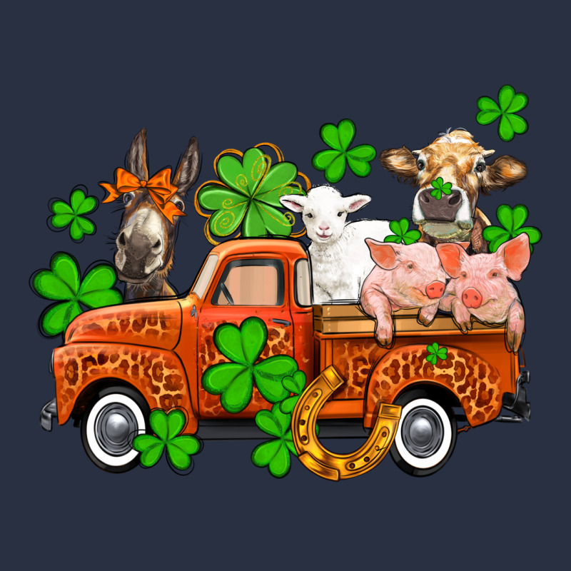 St. Patrick's Farm Animals And Truck Urban Hoodie by OliviaCreatesArt | Teevron