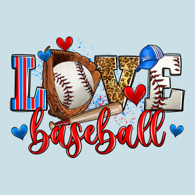 Love Baseball Ladies Tee by Zillion Design Studio | Teevron