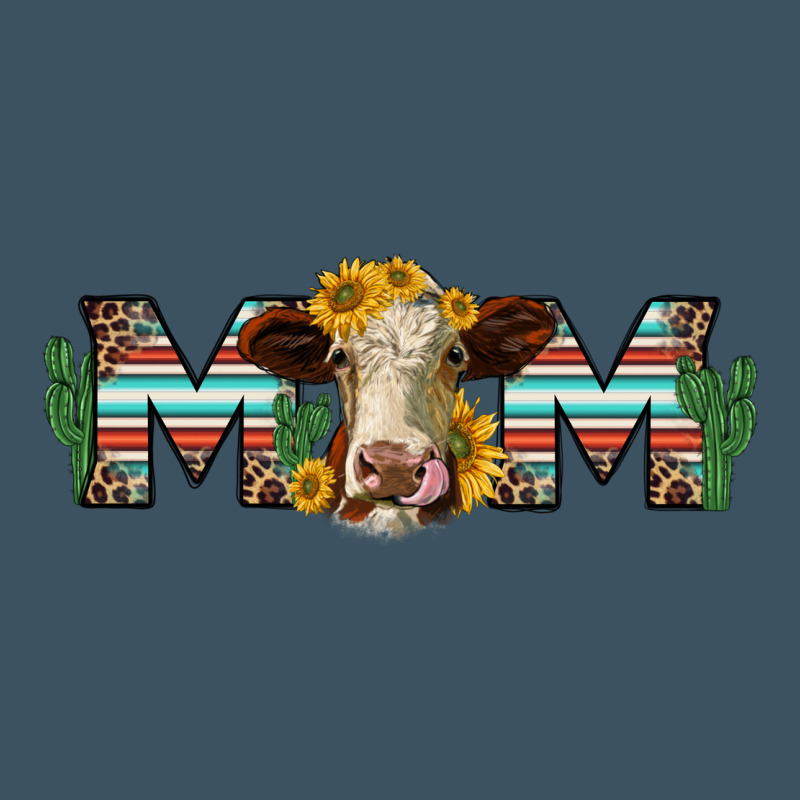 Sunflower Hereford Cattle And Cactus  Mom Urban Heavy Tee by Jasminsmagicworld | Teevron