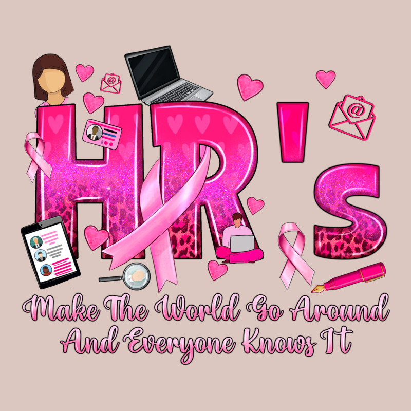 Breast Cancer Hr Human Resources Premium Hoodie by texasbilliewilder | Teevron