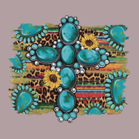 Western Gemstone Cross Sunflowers Serape Leopard Glitter Vintage Hoodie | Teevron