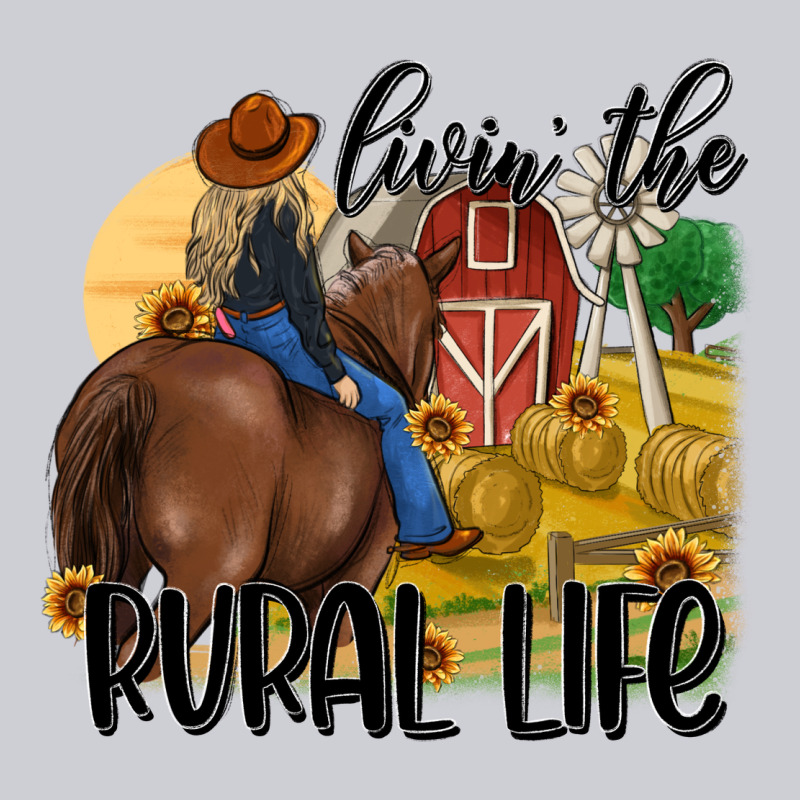 Livin The Rural Life Heavyweight Sweatshirt by MaliasSmallBusiness | Teevron