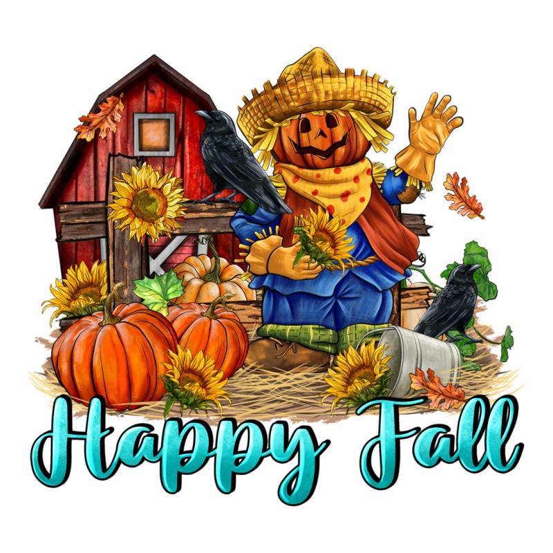 Happy Fall Scarecrow Premium Tee by FaDigitalArtStudio | Teevron