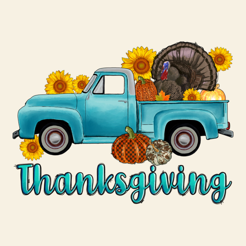 Thanksgiving Truck Turkey Vintage Tee by AdoDesignShop | Teevron
