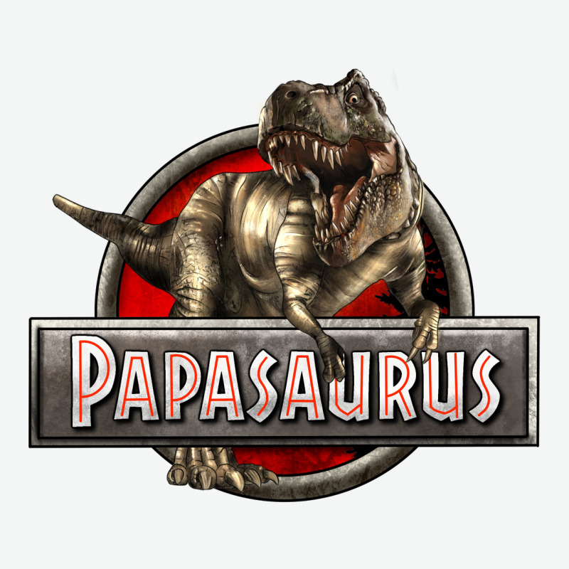 Papasaurus T-rex Urban Heavy Tee by LillyAllenDesigns | Teevron
