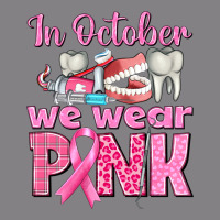 In October We Wear Pink Breast Cancer Awareness Heavyweight Hoodie | Teevron