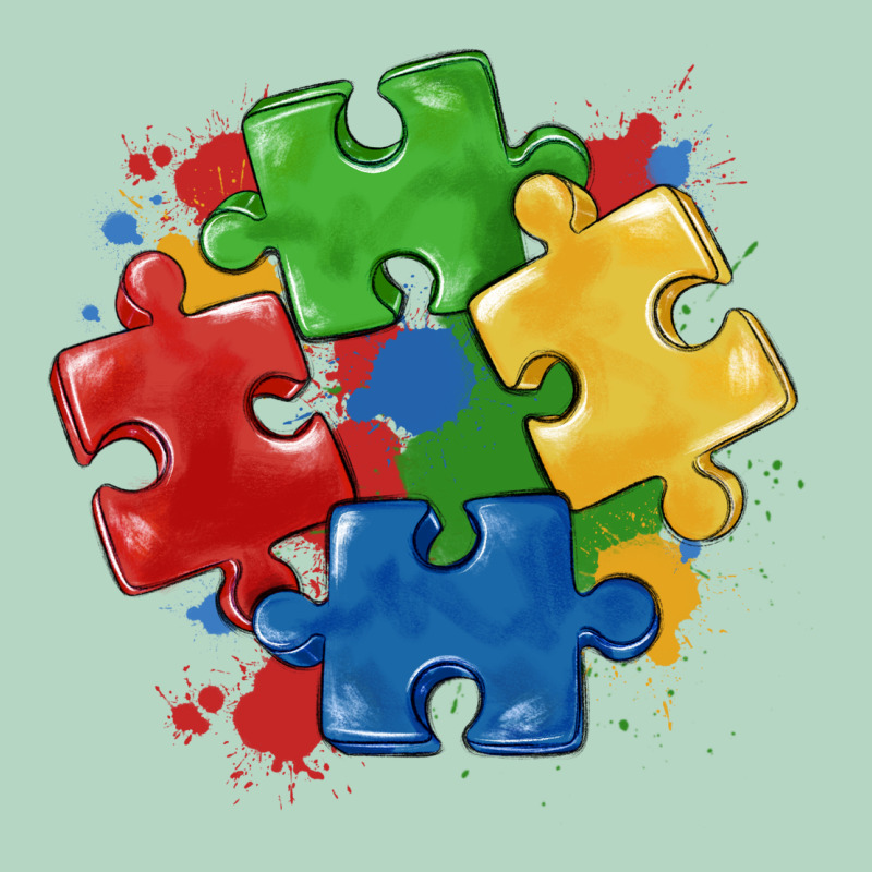 Autism Puzzles Classic Tee by MaliasSmallBusiness | Teevron