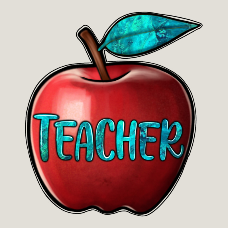 Apple Teacher Heavy Core Tee by BarkalooDesign | Teevron