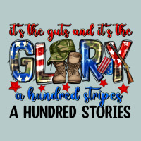 It's The Guts And It's The Glory A Hundred Stripes Heavy Core Tee | Teevron