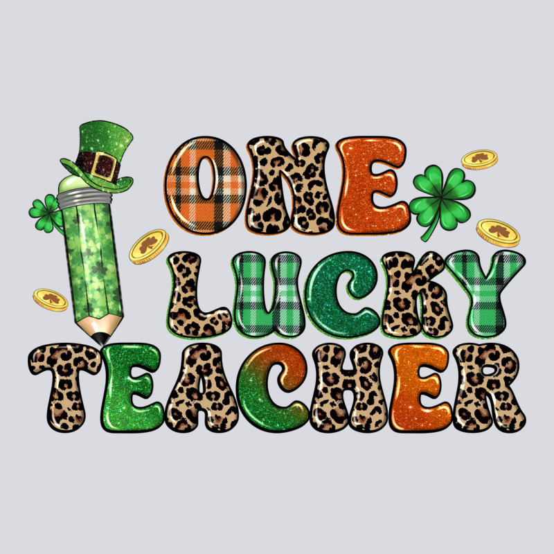 One Lucky Teacher Zipper Hoodie by LillyAllenDesigns | Teevron