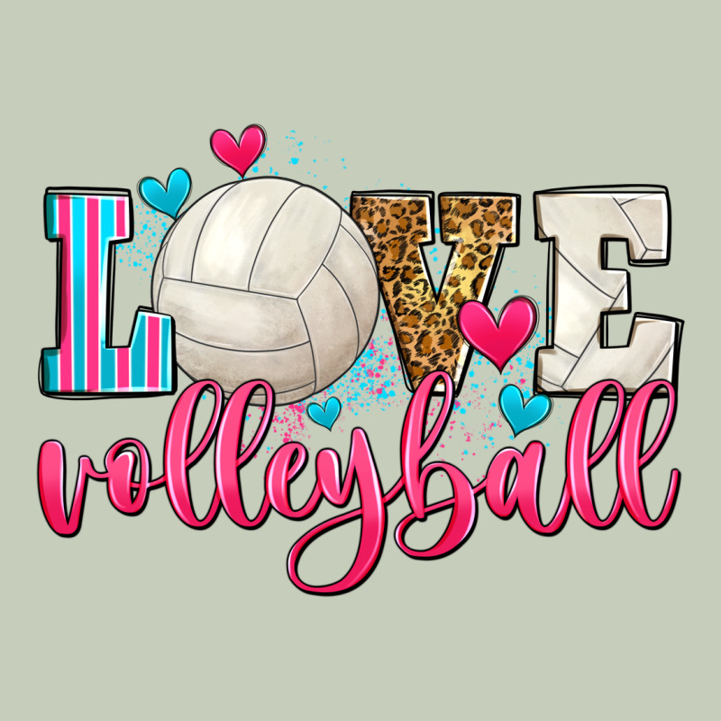 Love Volleyball Ladies Tee by Zillion Design Studio | Teevron