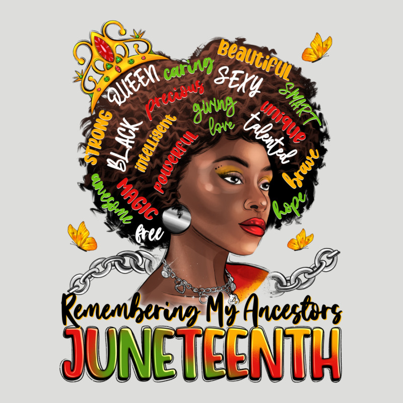 Remembering My Ancestors Juneteenth Zipper Hoodie by LillyAllenDesigns | Teevron