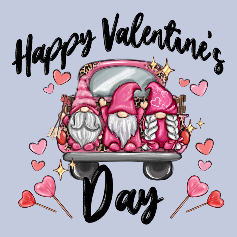 Happy Valentine's Day Gnome Truck Long Sleeve Tee by MaliasSmallBusiness | Teevron