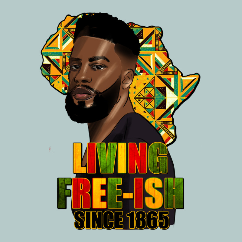 Juneteenth Living Freeish Since 1865 Heavy Core Tee by HRA Design Shop | Teevron