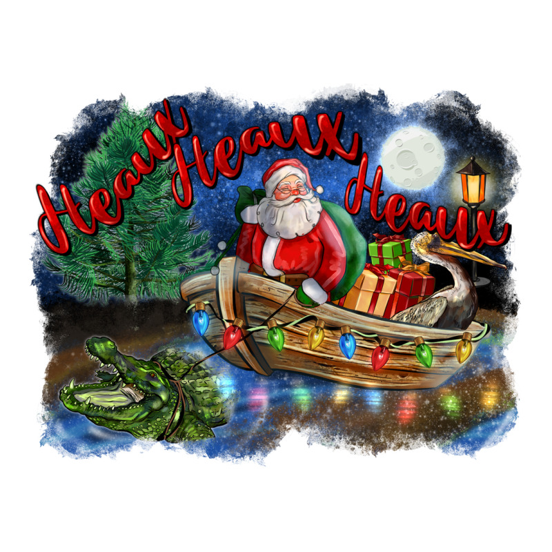 Heaux Heaux Heaux Christmas Louisiana Swamp Premium Tee by FaDigitalArtStudio | Teevron