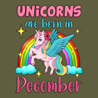 Unicorns Are Born In December Vintage Tee | Teevron