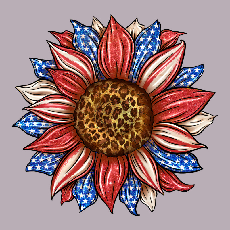 American Flag Sunflower Vintage Tee by LillyAllenDesigns | Teevron