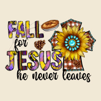 Fall For Jesus He Never Leaves Premium Tee | Teevron