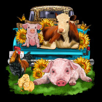 Farm Truck Animals Ladies Tee | Teevron