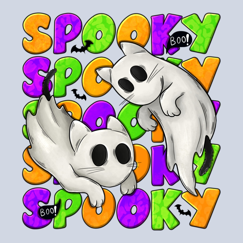 Spooky With Ghost Cats Premium Sweatshirt by texasbilliewilder | Teevron