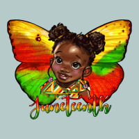 Juneteenth Butterfly Black Girl Heavy Core Tee | Teevron