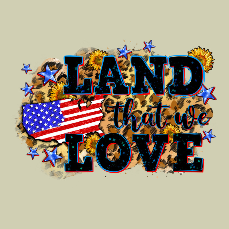 Land That We Love 4th Of July Heavy Core Tee by Neo Western | Teevron