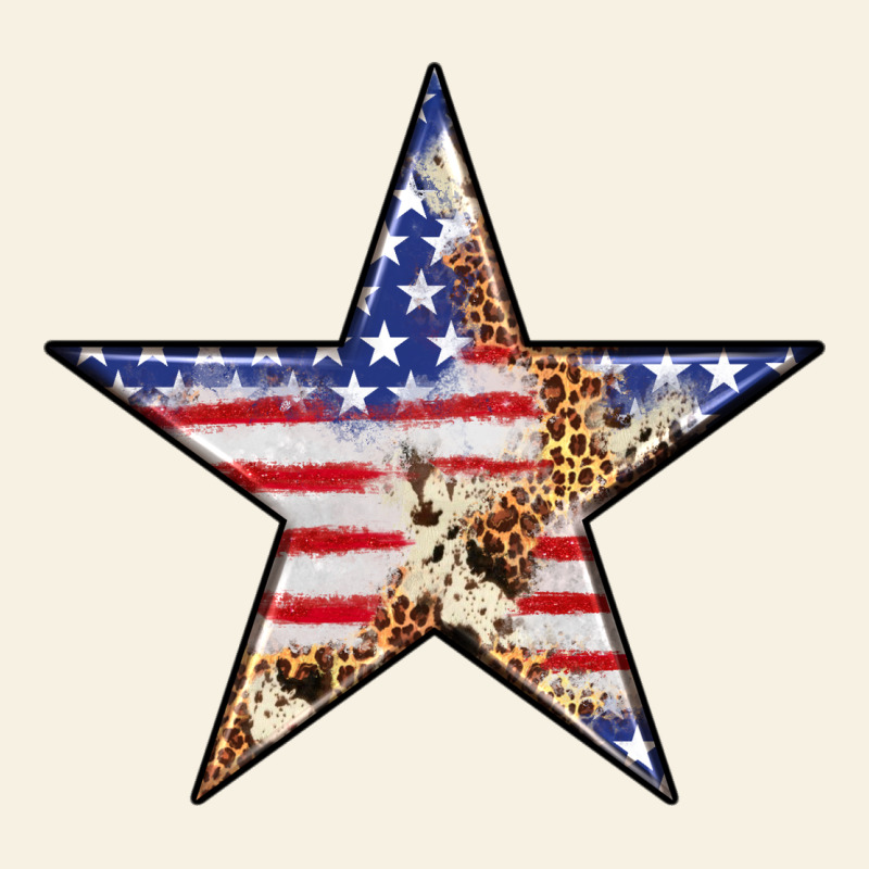 American Flag Star Vintage Tee by LillyAllenDesigns | Teevron