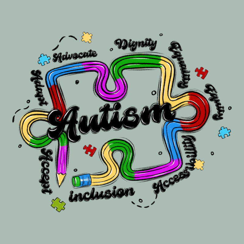 Autism Teacher Pencil Classic Tee by MaliasSmallBusiness | Teevron