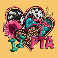 Pta Physical Therapy Assistant Hearts Vintage Hoodie | Teevron