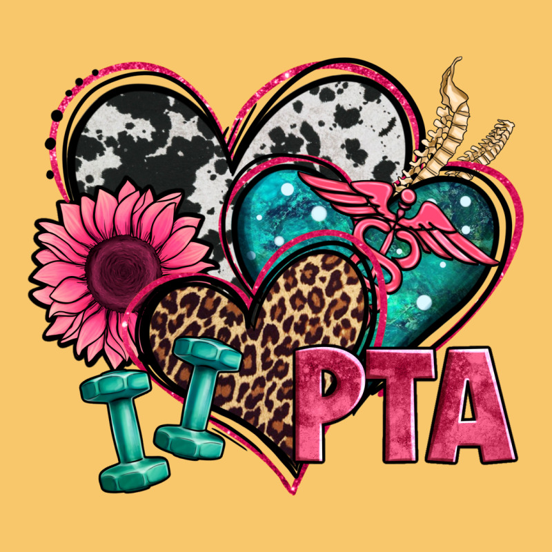 Pta Physical Therapy Assistant Hearts Vintage Hoodie by Jasminsmagicworld | Teevron