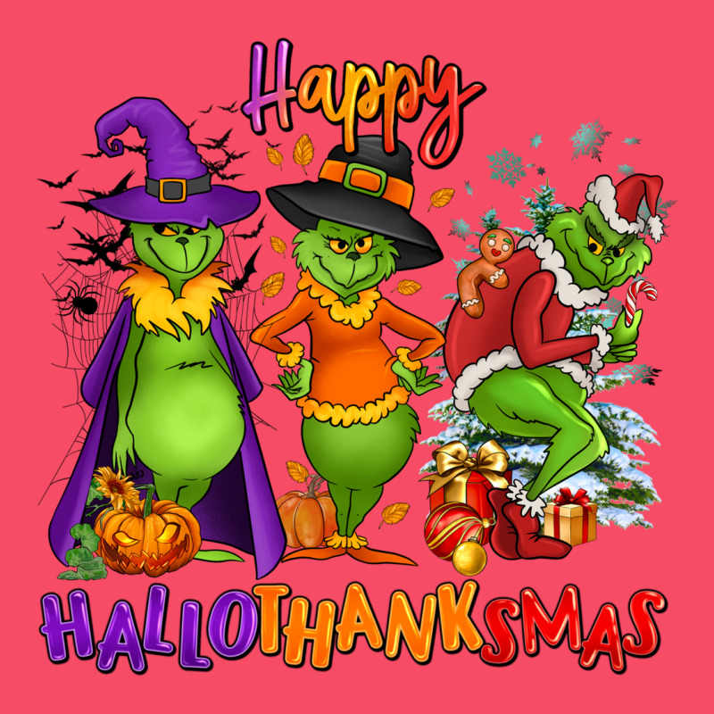 Happy Hallothanksmas Premium Sweatshirt by NancyCooperArtShop | Teevron