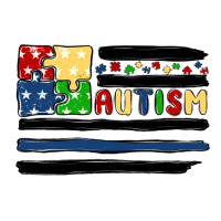 autism usa flag | Teevron