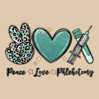 Peace Love Phlebotomy Heavyweight Sweatshirt | Teevron
