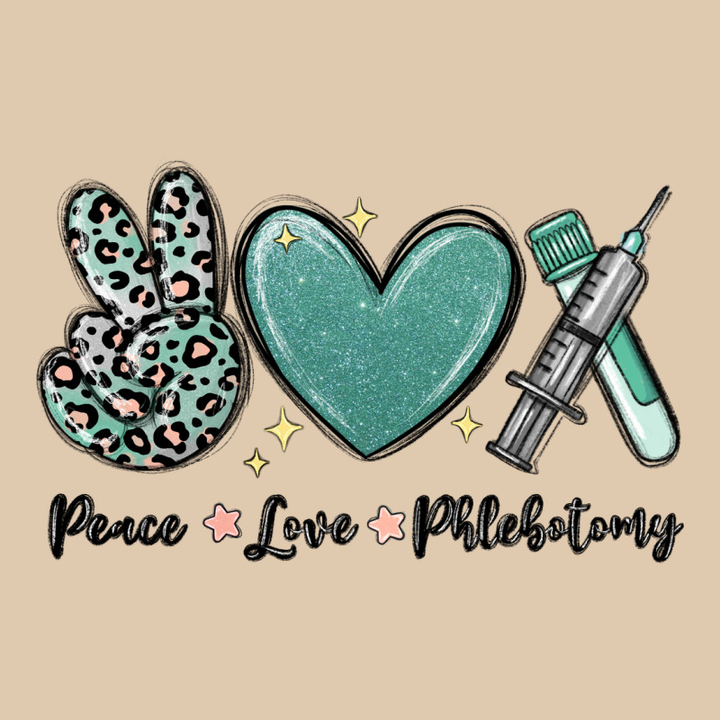 Peace Love Phlebotomy Heavyweight Sweatshirt by MaliasSmallBusiness | Teevron