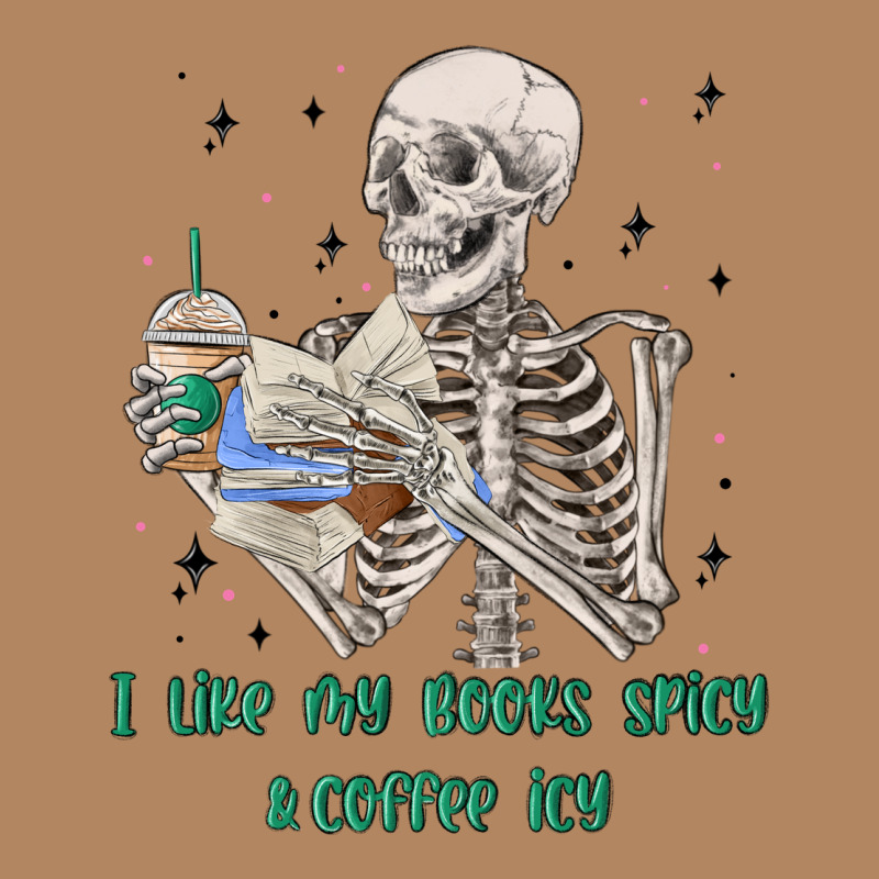 I Like My Books Spicy And Coffee Icy Long Sleeve Tee by MaliasSmallBusiness | Teevron