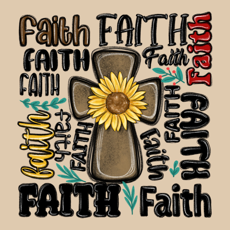 Faith Cross Heavyweight Sweatshirt by MaliasSmallBusiness | Teevron