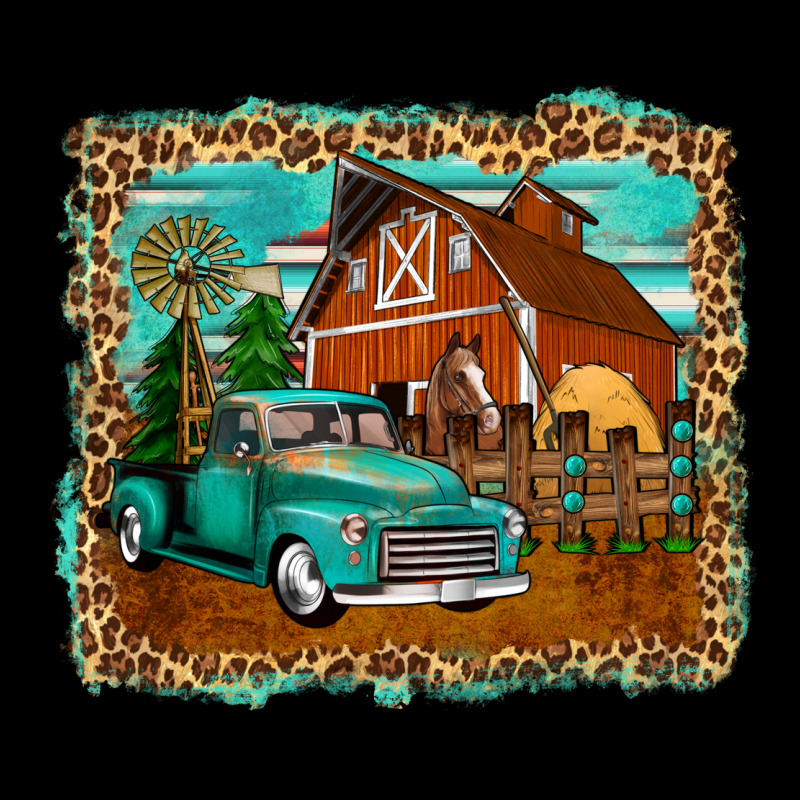 Rustic Country Barn Ladies Tee by Zillion Design Studio | Teevron