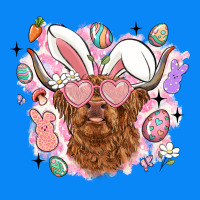 Highland Heifer Easter Zipper Hoodie | Teevron